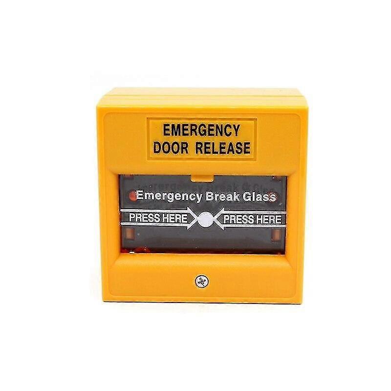 Broken Switch Glass, Break Emergency Door, Release Alarm Button