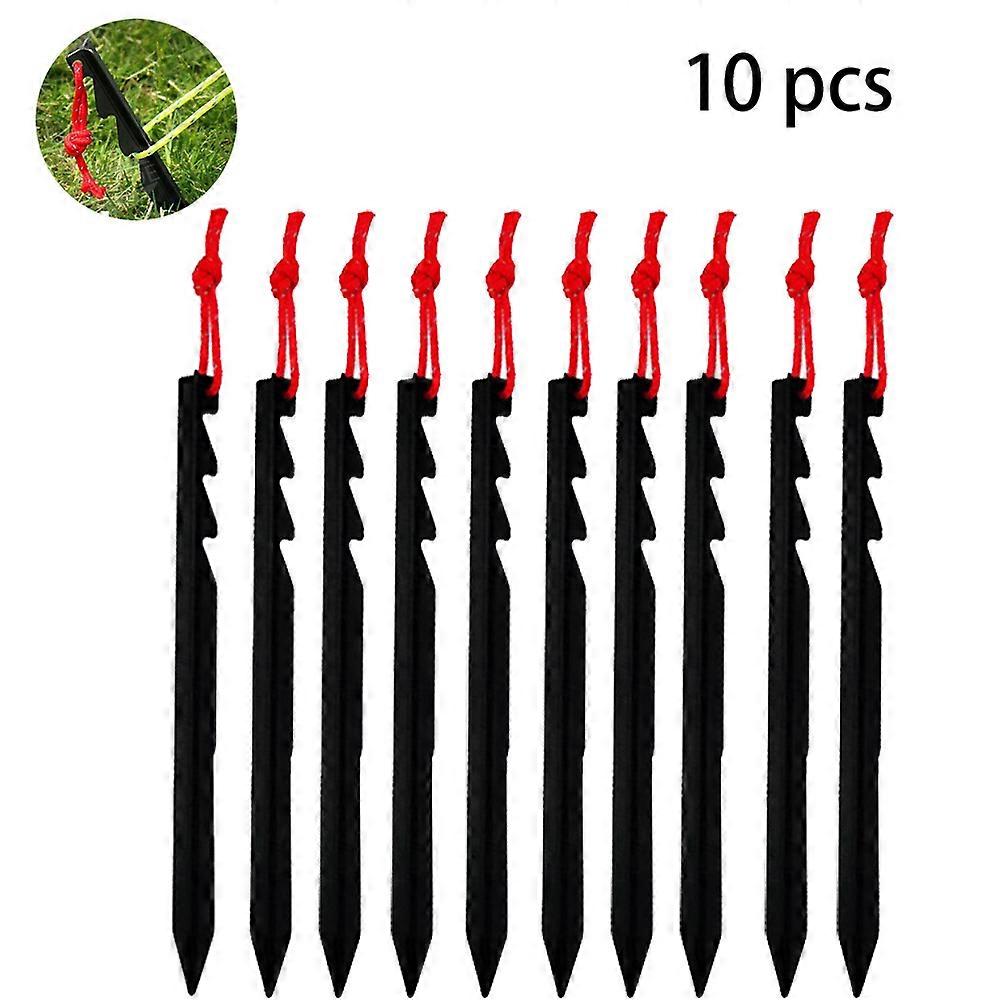 10 csomag könnyű, nagy teherbírású alumínium sátor tétcsapok-102