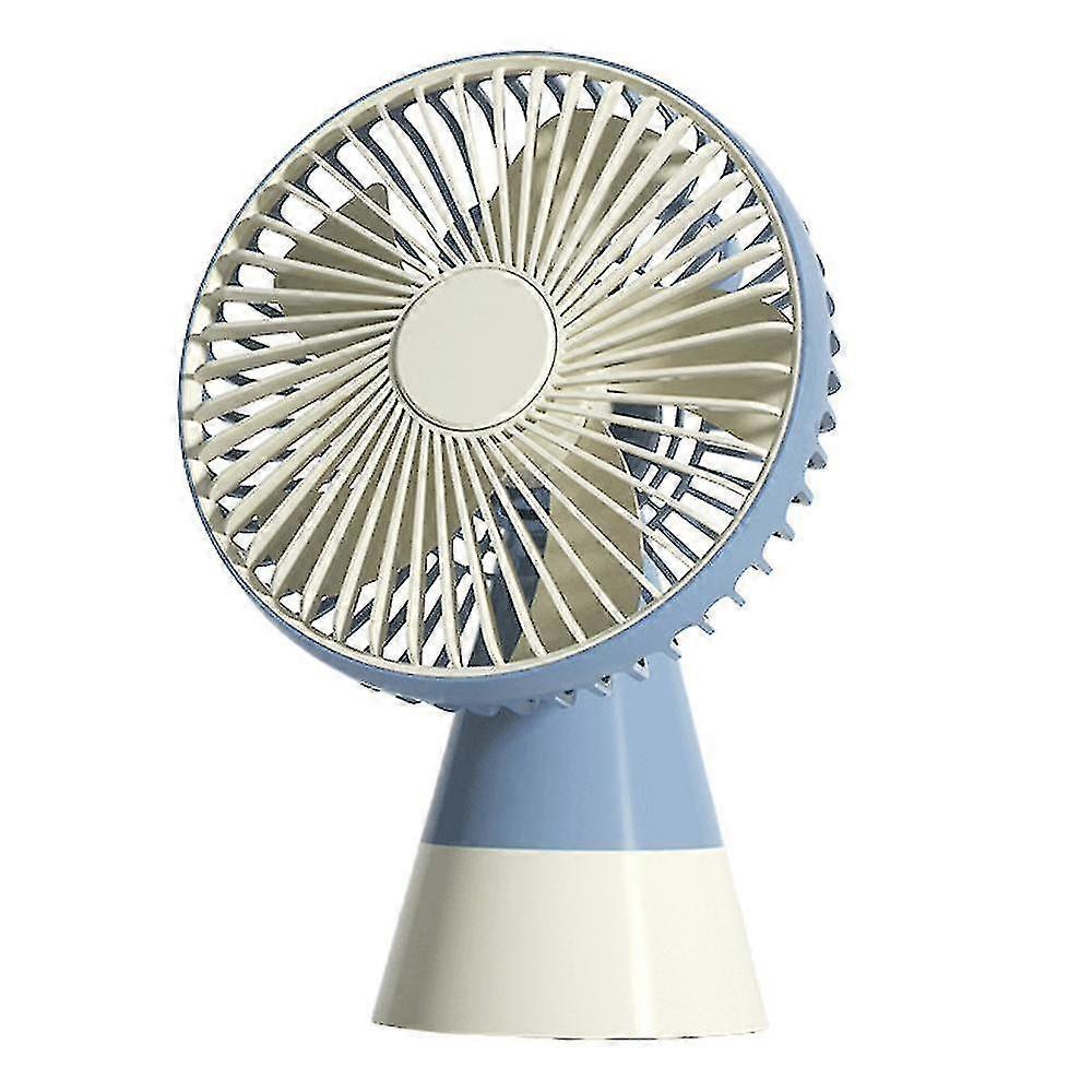 Folding Desktop Fan -usb Rechargeable-silent Brushless Electric Fan For Dormitory Office Desktop