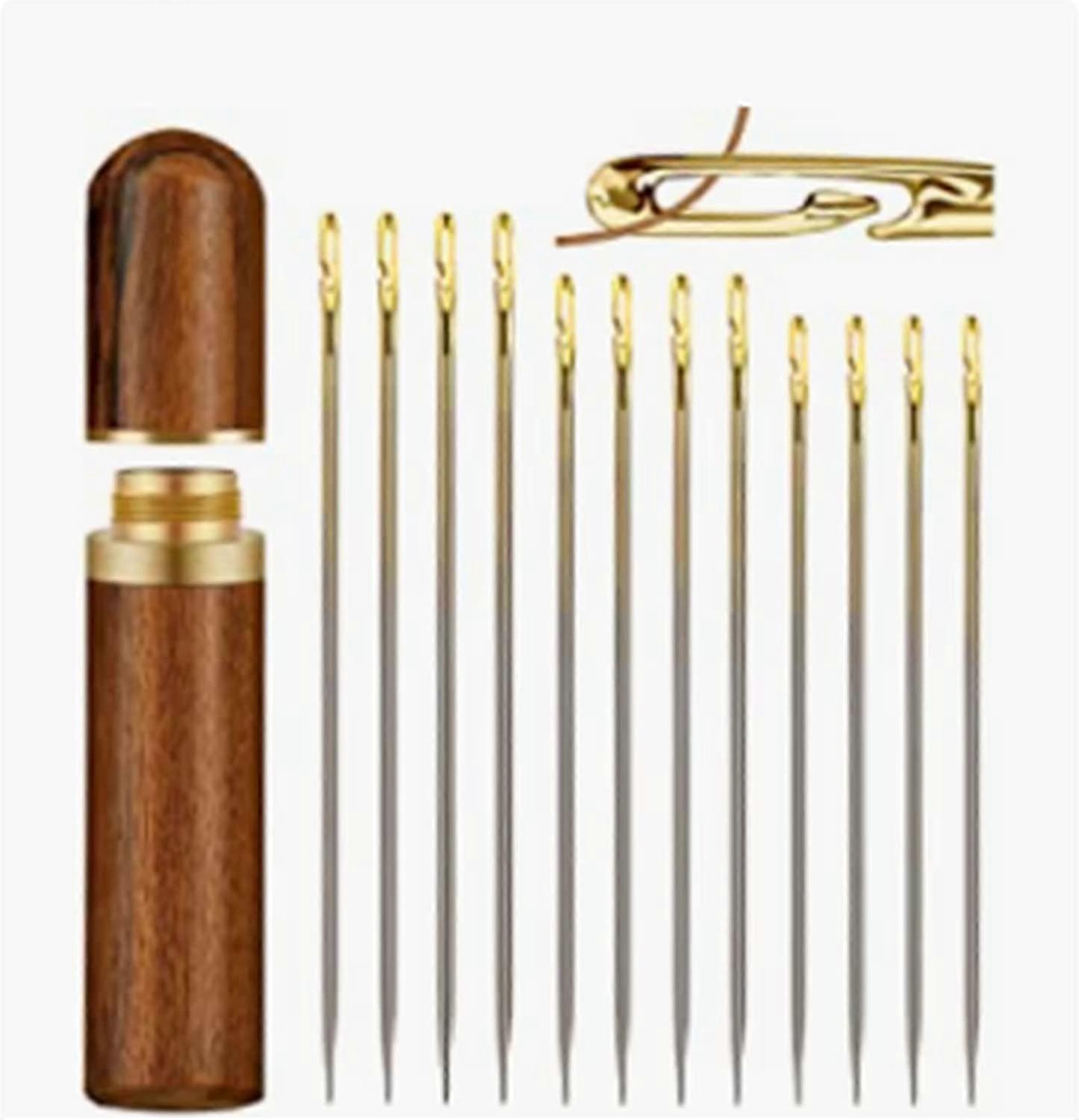 Easy Threading Needles,Blind Hemmer Needles,for Storing Handmade Sewing Embroidery Needle