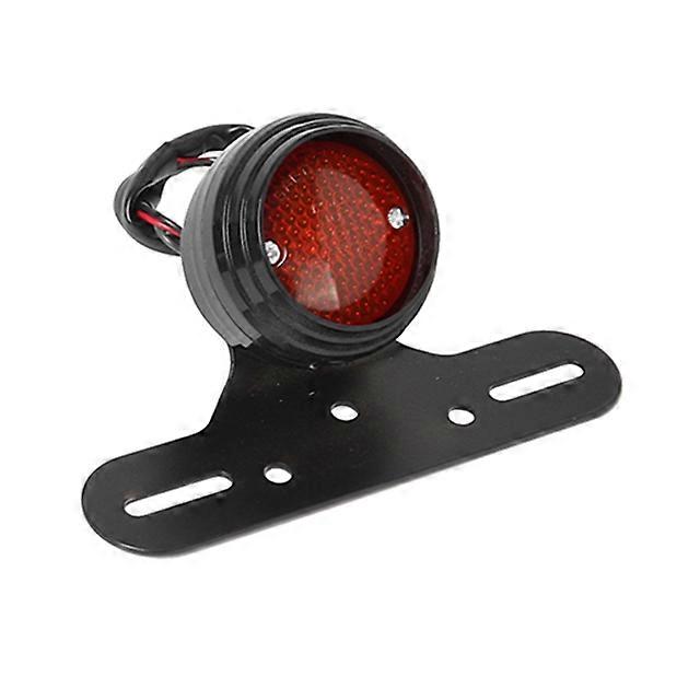 Motorcycle Taillight Retro 12V Bulb License Plate Brake Tail Light Motorbike Rear Lamp For Harley Chopper Bobber Cruiser