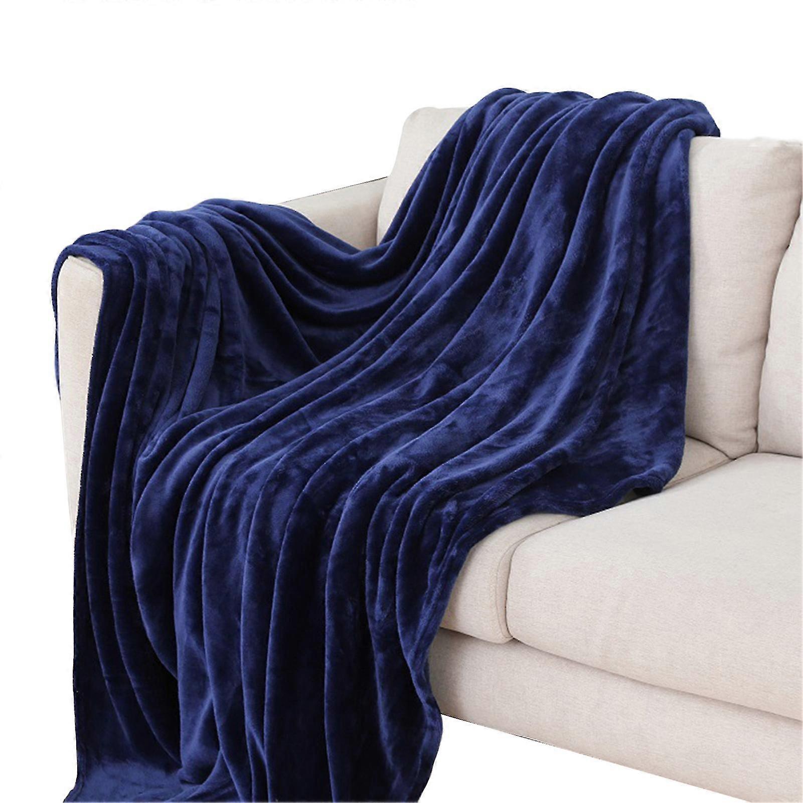 Plush Fleece Blanket Throw Fuzzy Super Soft Flannel Blankets For Couch Bed Sofa
