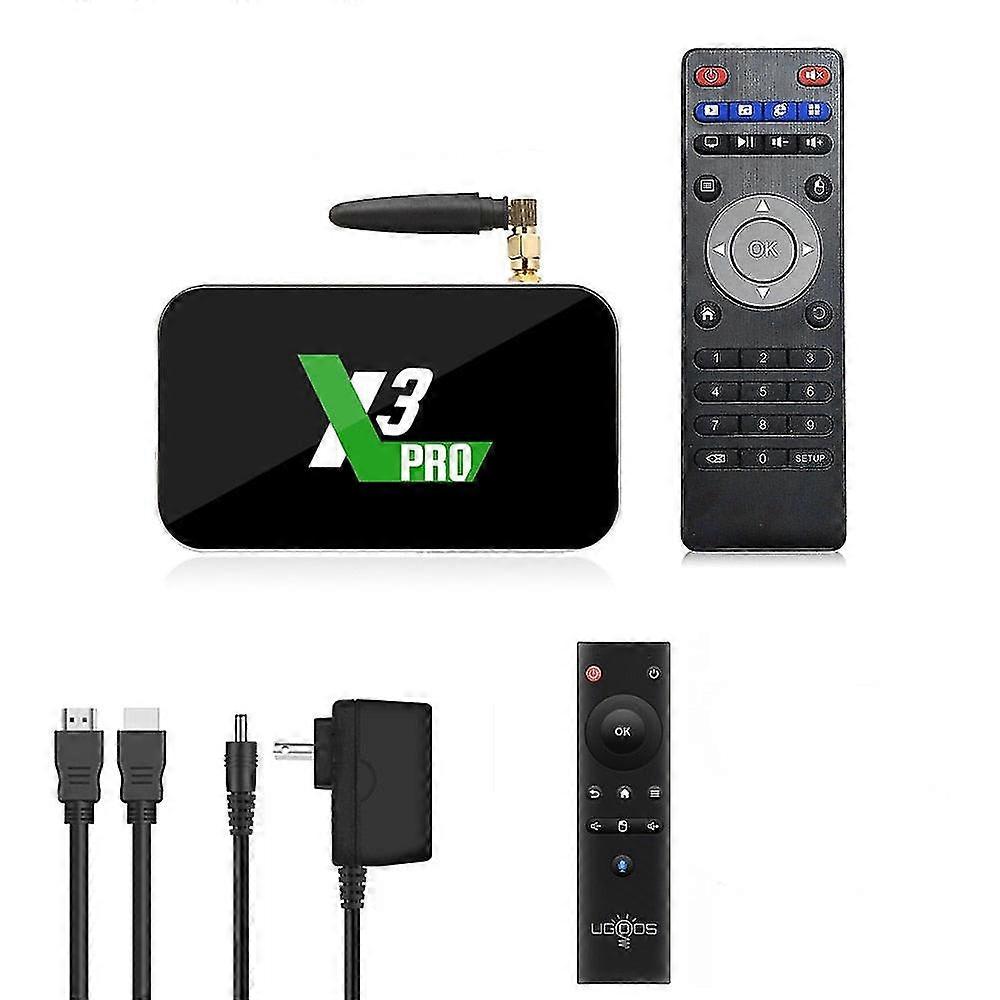 X3 pro 4gb ddr4 32gb tv box android 9.0 amlogic s905x3 tvbox x3 plus 64gb set top box wifi 1000m bt player x3 cube 2gb16g