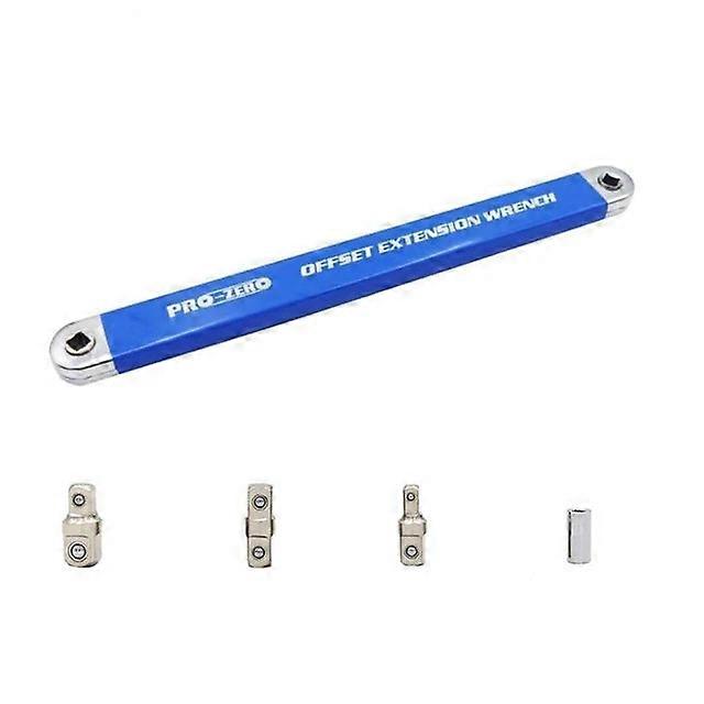 Chiave di prolunga offset compatta multitool universale in metallo automobilistico 39 cm con adattatori forniture per utensili manuali