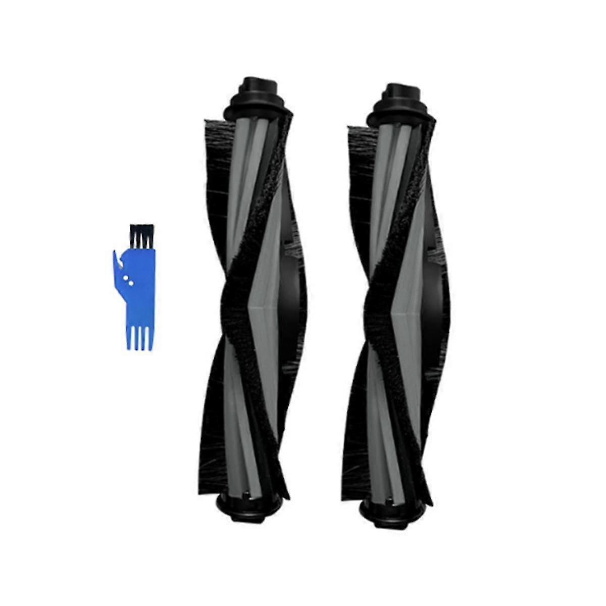 3-Piece Replacement Kit for Ecovacs N9  2 Roller Brushes & 1 Cleaning Brush