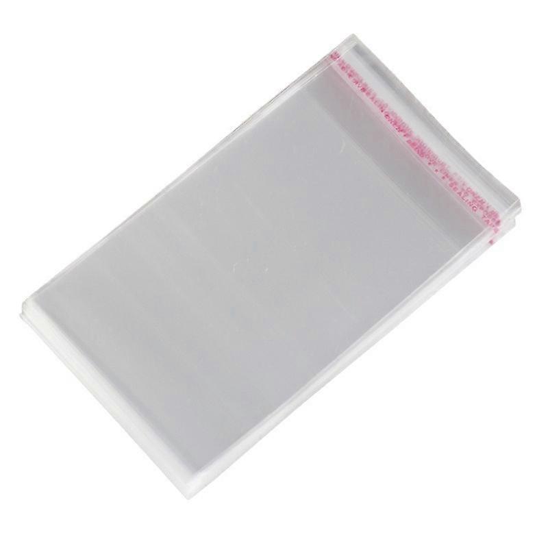 (RBDd)100透明ビニール袋 - ビスケット、ベーカリー、ギフト包装用のセルフシール