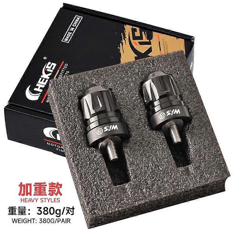 Applicable to Sanyang DRG150/158 modified handlebar plug Mamba MMBCU modified handlebar balance weight accessories