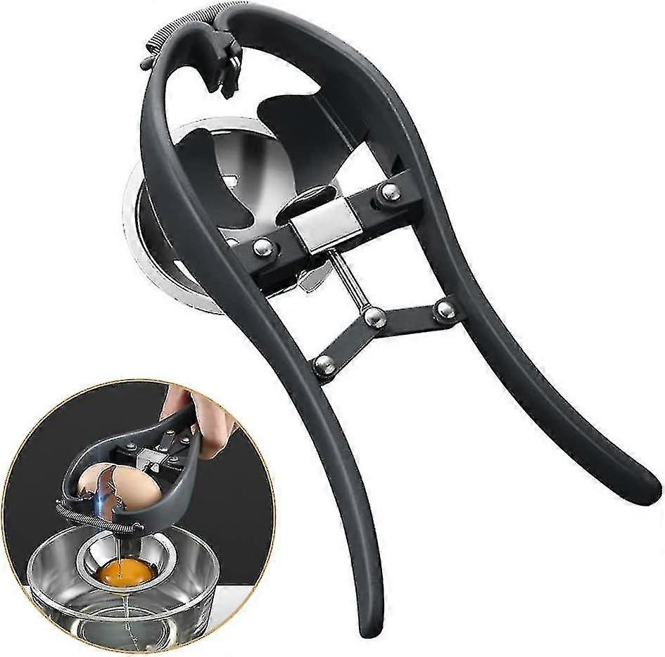 Stainless Steel Egg Separator Egg-cracker - Eggshell Cutter