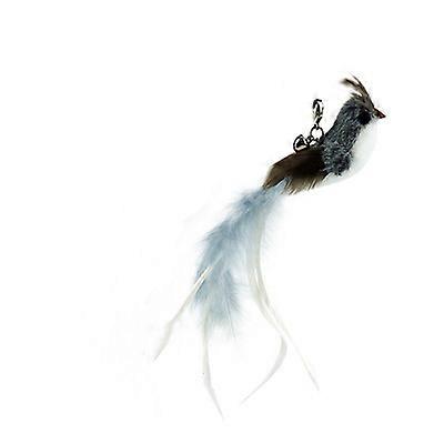 Handfree Bird/Feather Cat Wand with Bell Powerful Suction Cup Interactive Toys for Cats Kitten Hunting Exercise Pet Products
