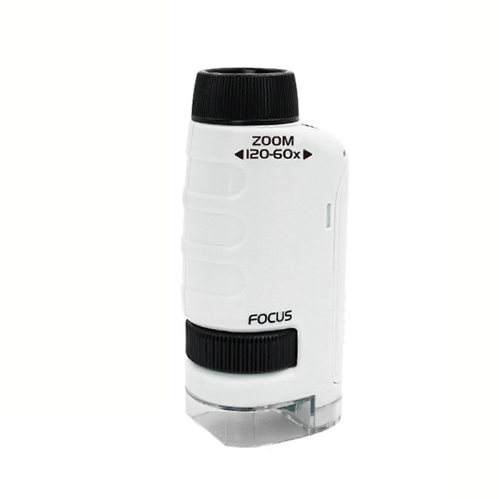 Children's Handheld Microscope Adjustable Rotatable Indoors Microscope for School