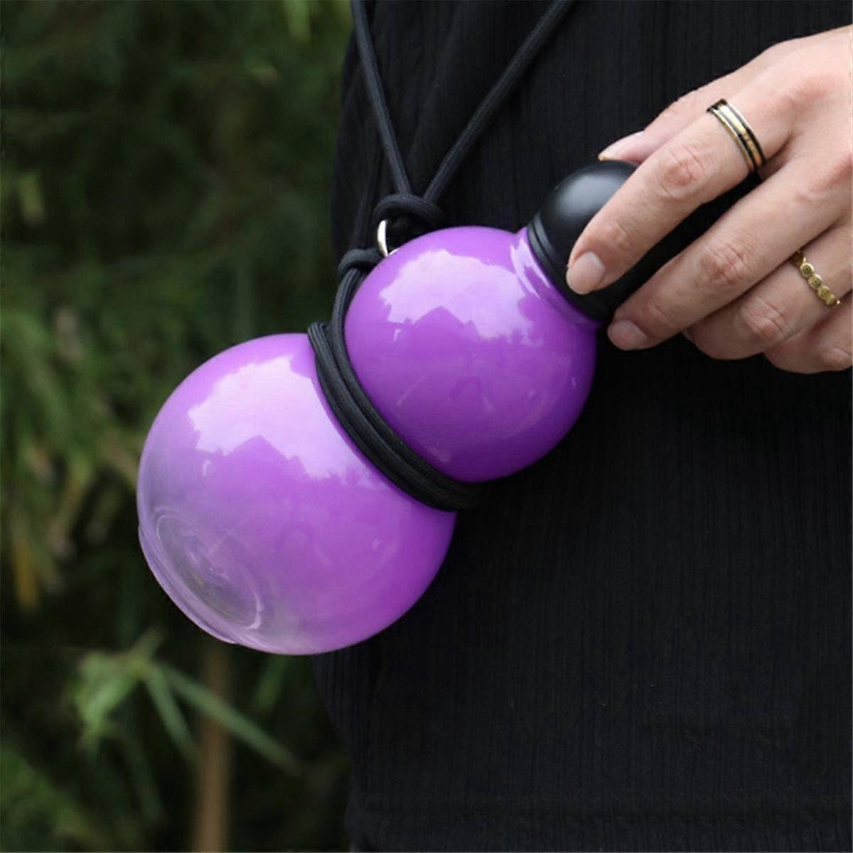 Chinese Retro-Inspired Gourd Style Water Bottle 800ML Gourd Water Bottle Large Gourd Travel Water B