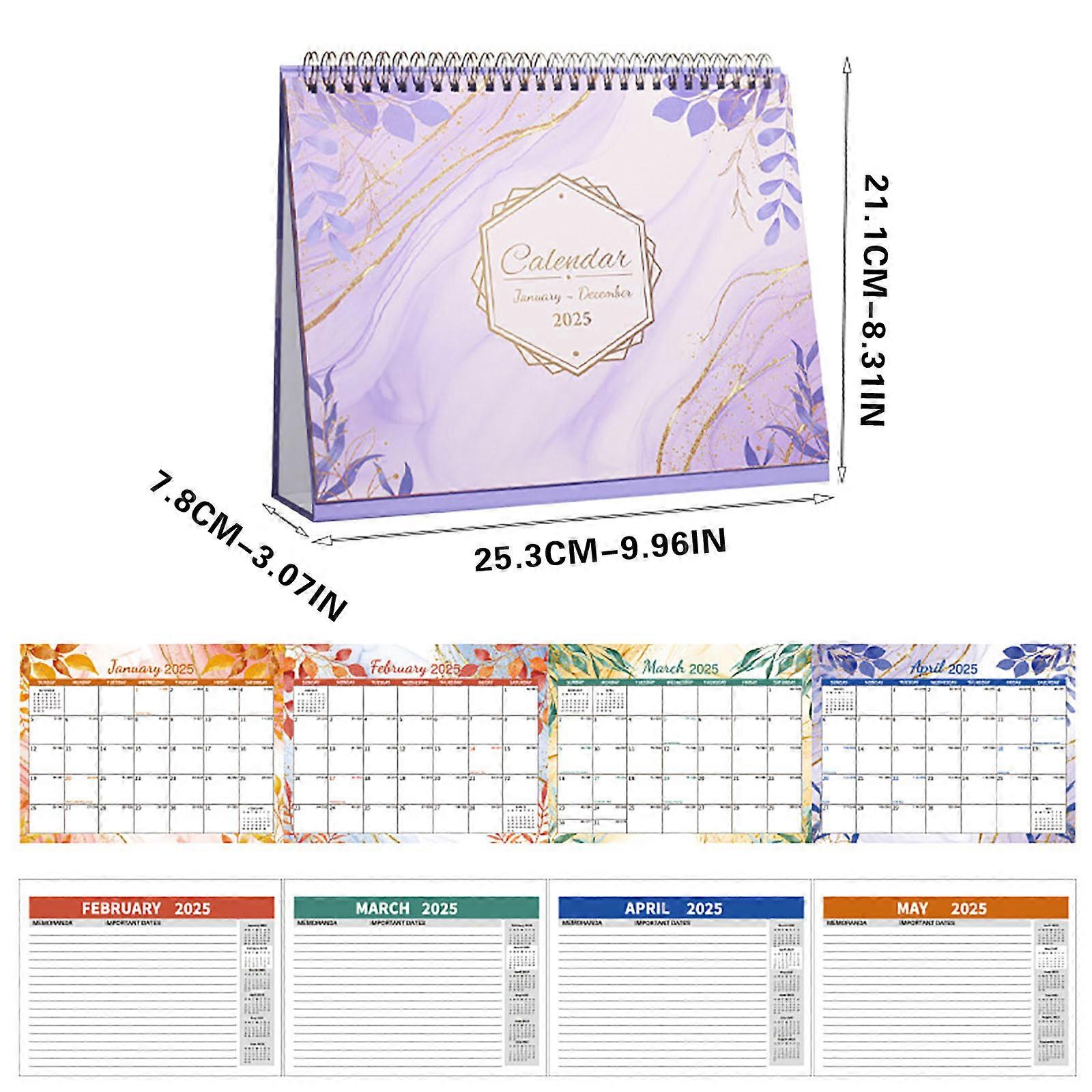 Advent Calendar 2025 Desktop Calendar Monthly Calendar Desktop Calendar 365 Days Countdown Wall Calendar_c24070483