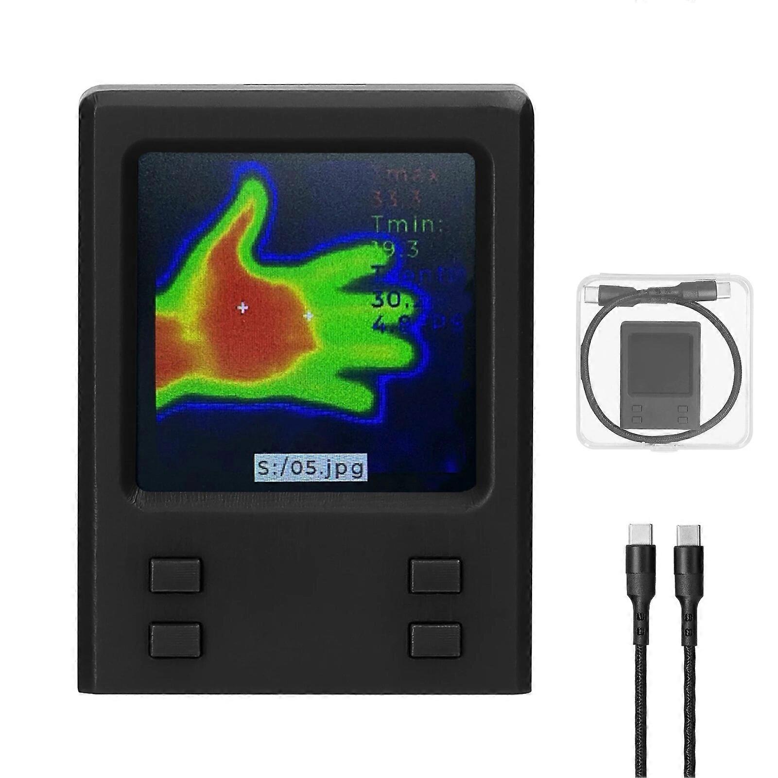 Thermal Imager Infrared Thermal Imaging Camera Temperature Detect Thermometer Floor Heating Repairs Device Type-C Interface