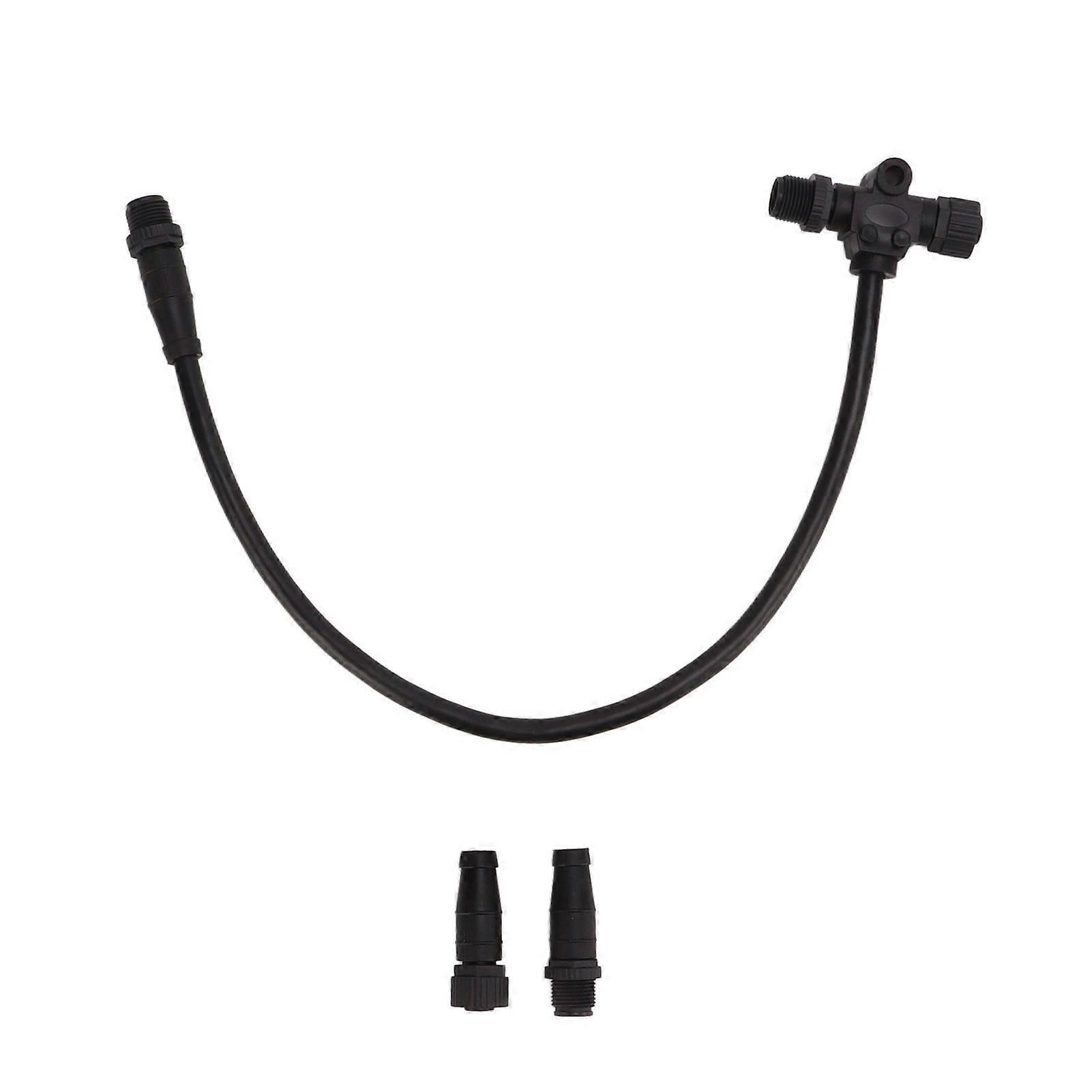For NMEA 2000 T to Male Backbone Cable with Male Female Terminator Set M12 5 Pin for B G Network