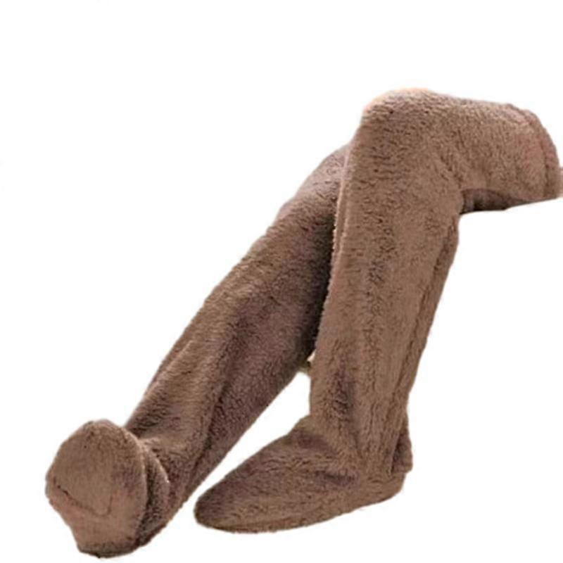 Útulné ponožky Stehno vysoké koleno Vysoké pritúlené labky Vysoké ponožky