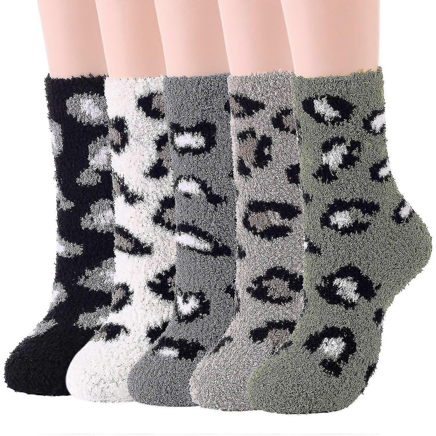 Ladies Plush Socks Warm Slippers Socks Winter Fluffy Socks Comfortable Plush Socks