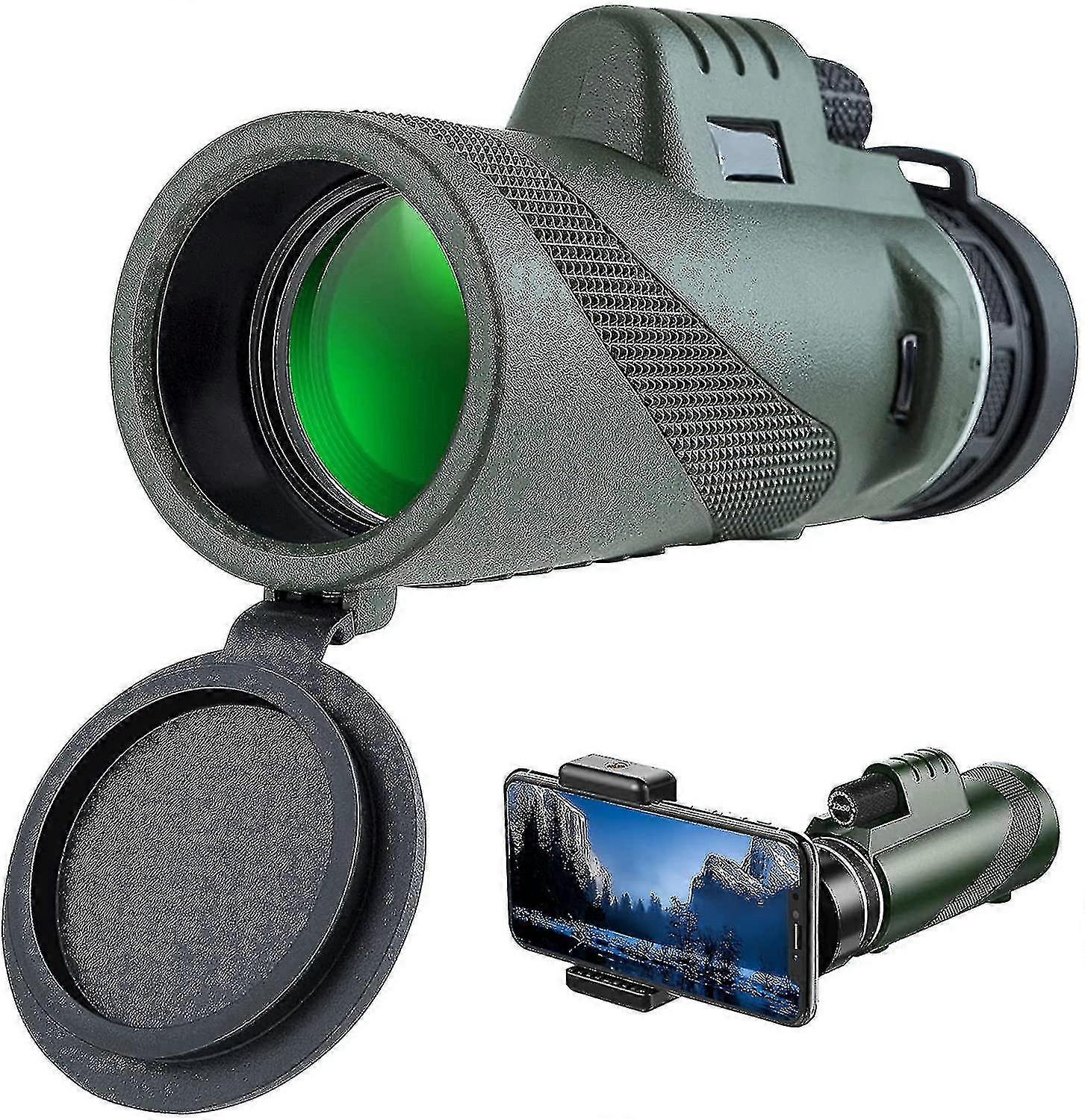 12x50 High Definit Monocular Telescope, With Ph H Tr