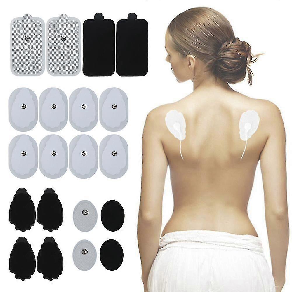 willkey Electrodes Pads - Electro Pad Replacement Self-Adhesive Digital Therapy Massage For Electrotherapy