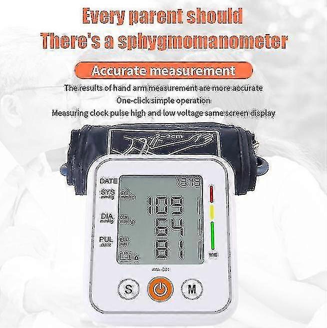 Wireless Upper Arm Automatic Blood Pressure Monitor Bp Machine