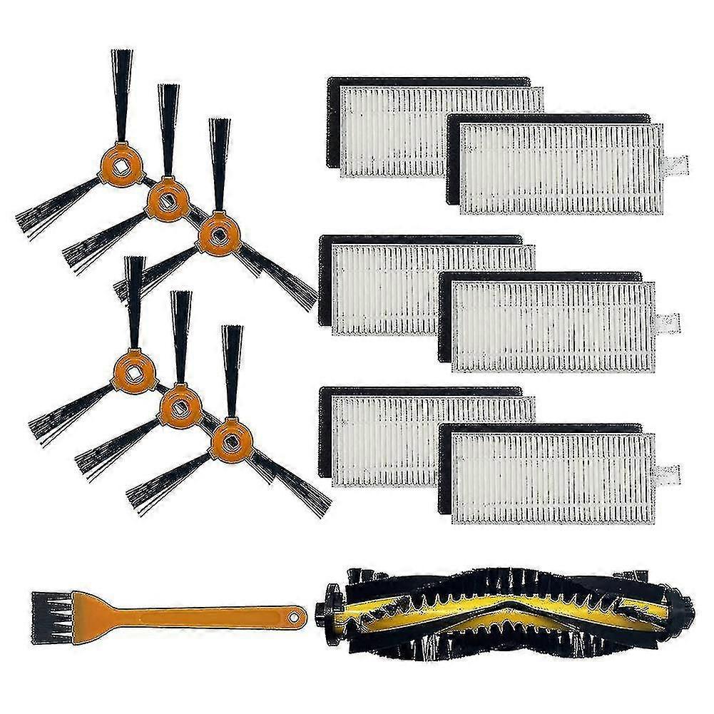 Replacement Main Brush Side Brushes Filters Kit Compatible With Ecovacs Deebot