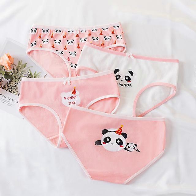 Biancheria intima ragazza slip in cotone fantasia cervo