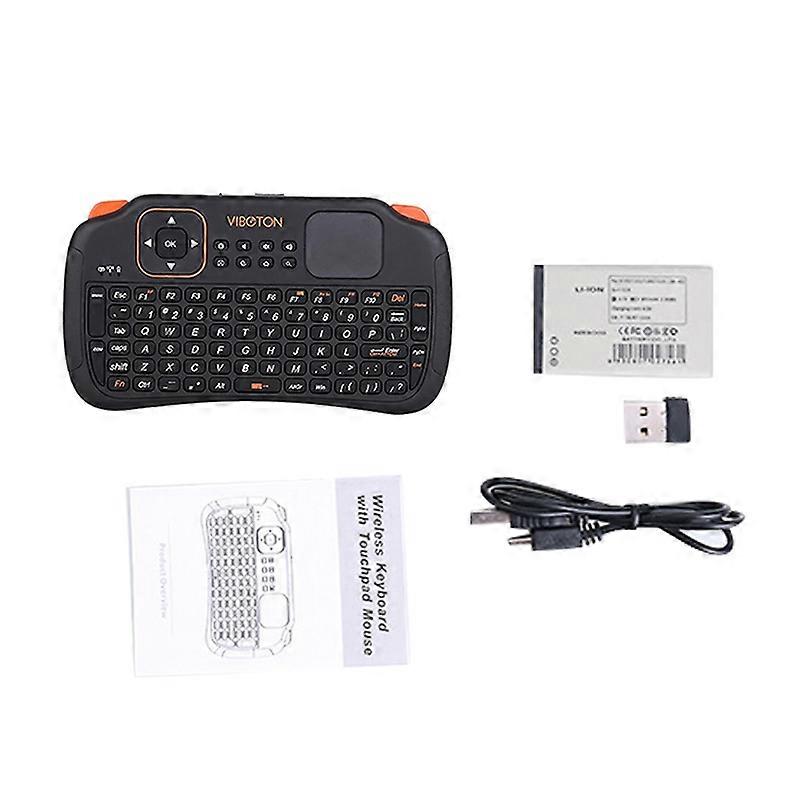 2.4G Wireless Multimedia Gaming PC Smart TV Air Mouse Keyboard Remote Control