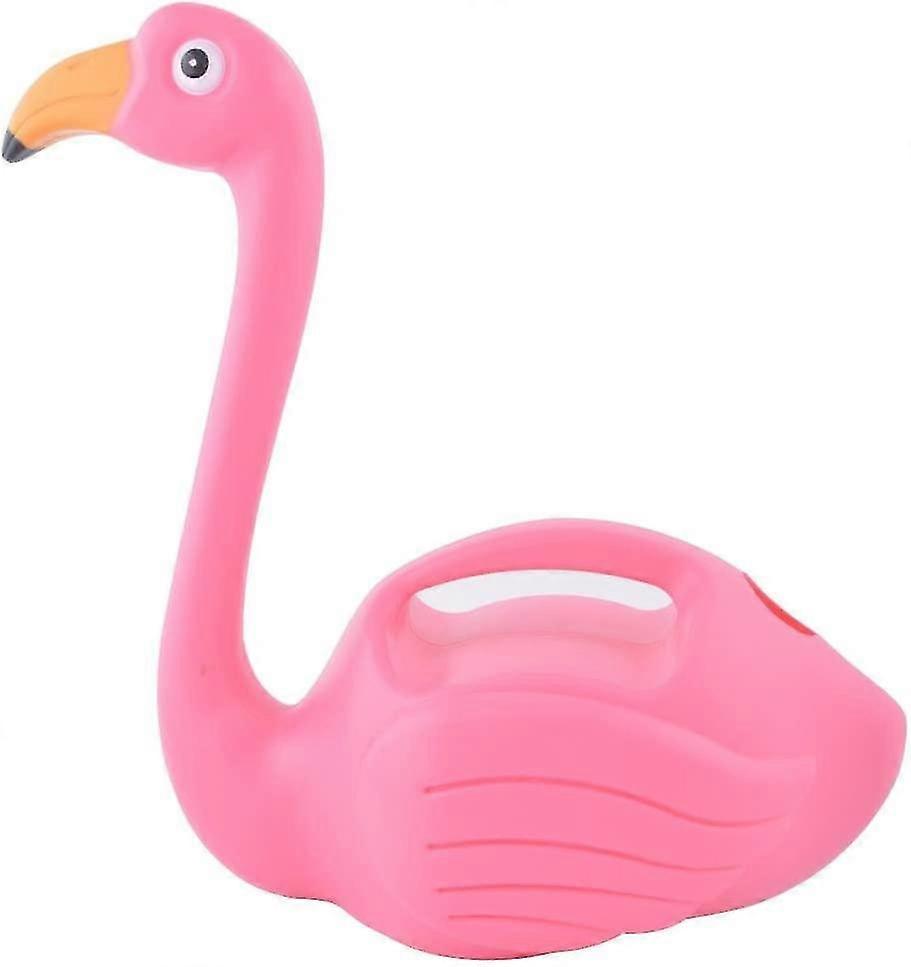 Tg229 Pink Flamingo Watering Can