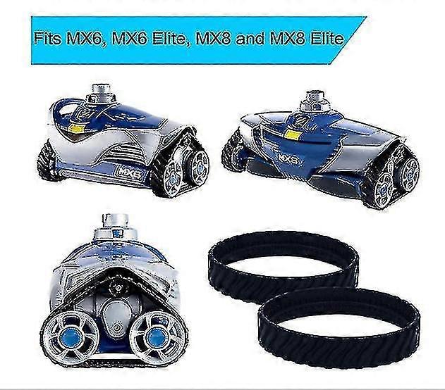 2 Replacement Tracks For Zodiac Mx8 And Mx6 Robots