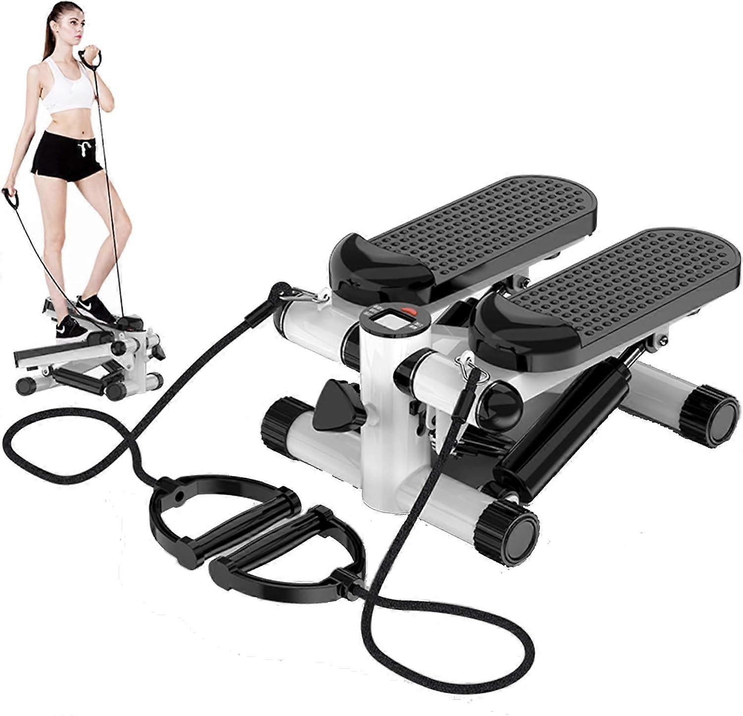 Steppers for Exercise at Home,Stair Stepper,Mini Steppers for Exercise at Home with Resistance Band,Stair Stepper for Home,Exercise Home Workout Equip