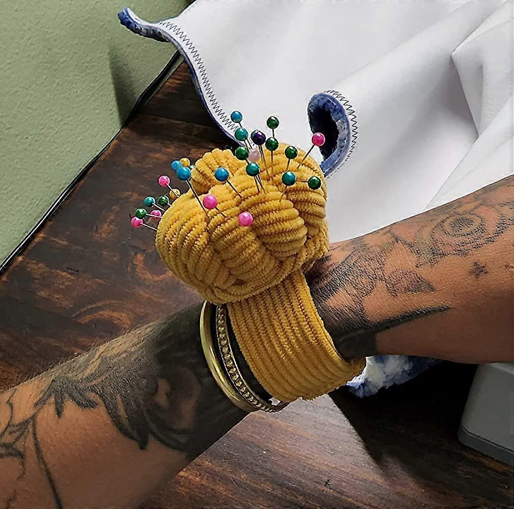 Wrist Pin Cushion Pincushions Needlework DIY