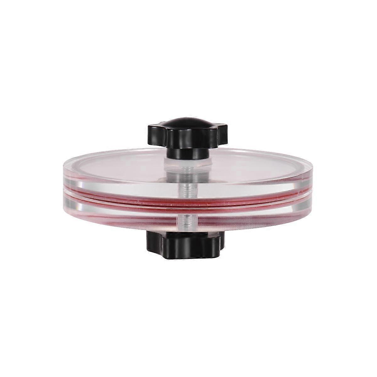 Vinyl Record Cleaner Clamp Record Label Saver Acrylic Cloth Protective Clip Vinyl Player Accessorie