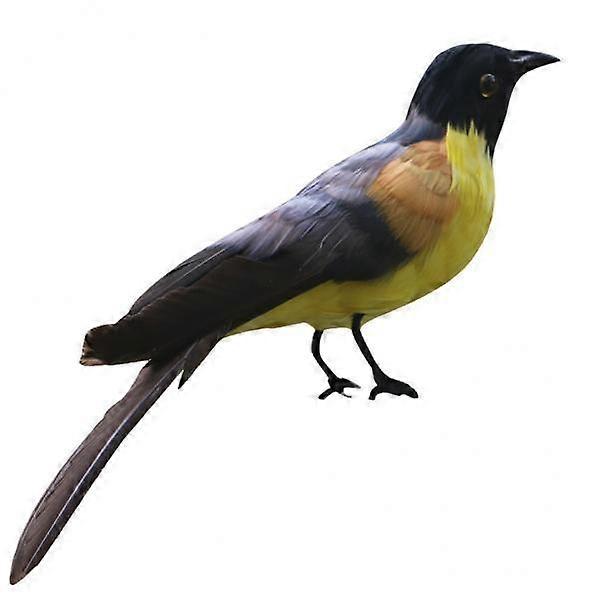 2xSmall Artificial Bird Feathered Realistic Garden Home Decor Ornament #11