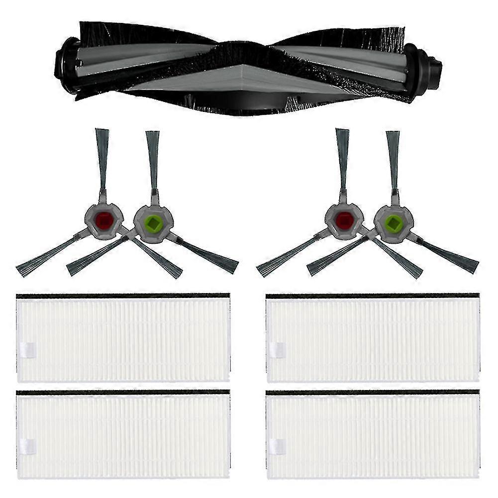 Replacement Main Side Brushs Hepa Filter Compatible With Ecovacs U2 Dgn22 Robot