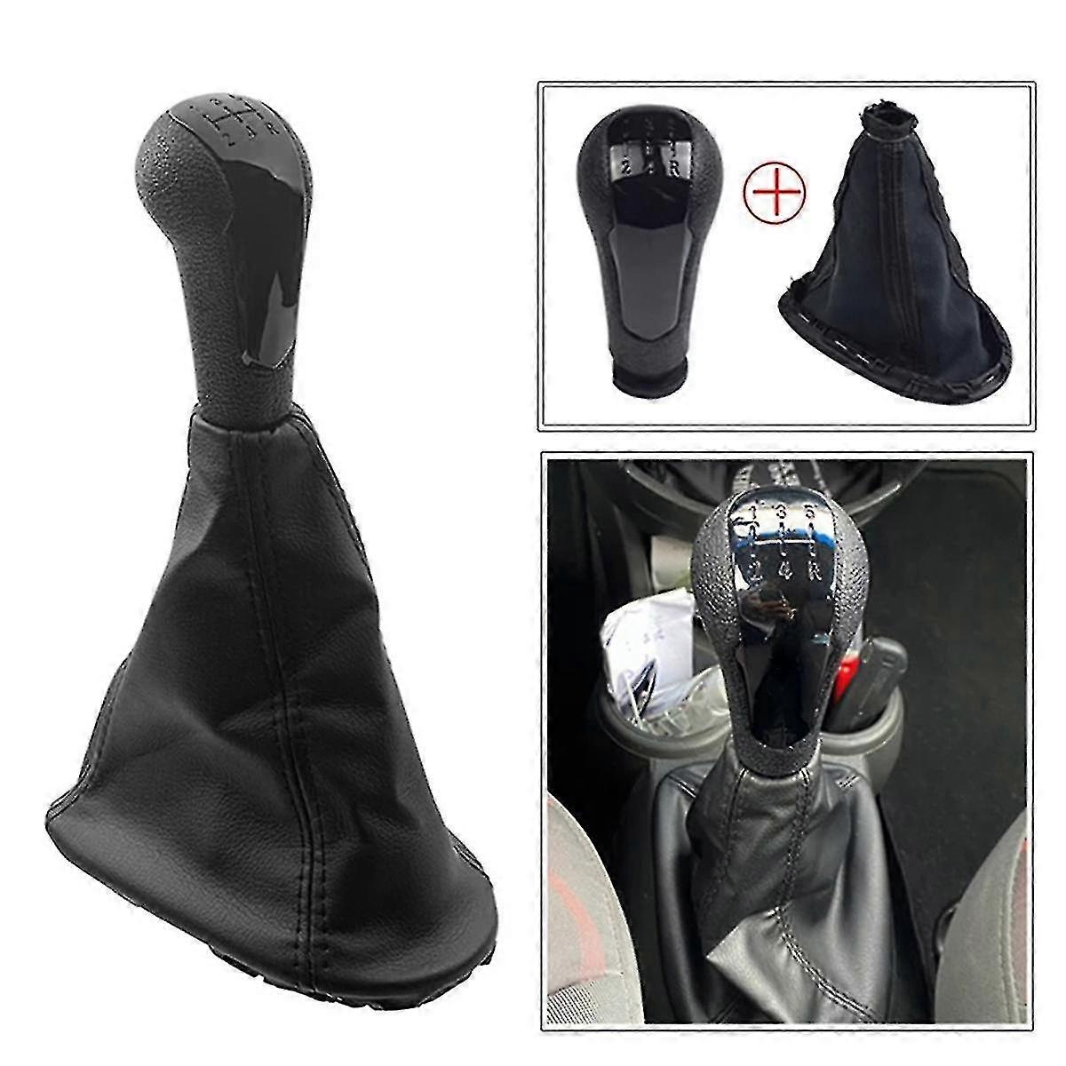 5 Speed Gear Shift Head Car Manual Gear Shift Knob With Boot For Spark Barina Spark M300 2011-15 A