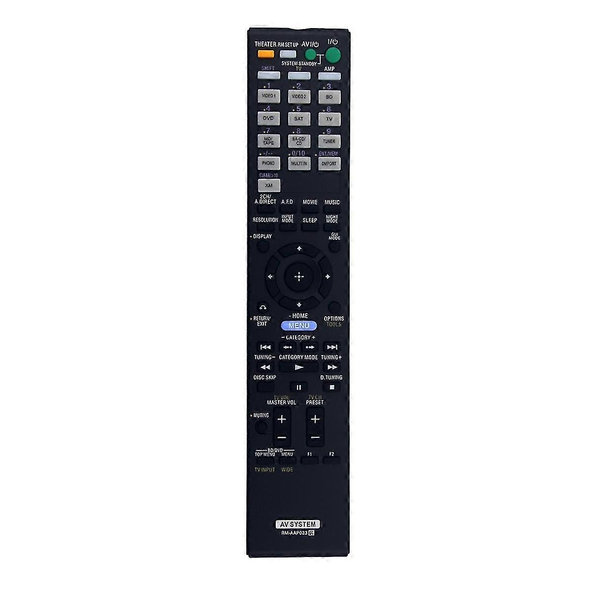 Remote Control -aap023 Replacement For Av Receiver Str-dg800 Str-da3500es Str-da3600es