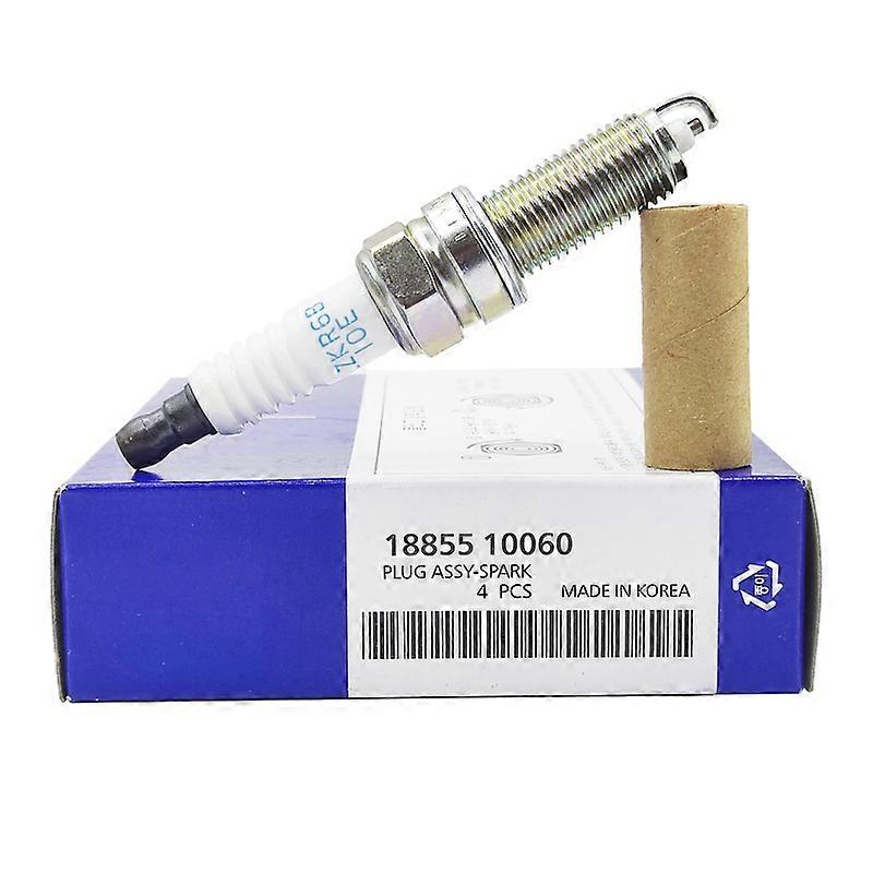4/20 / 40 قطعة 18855-10060 LZKR6B10E شمعة إشعال عادية لهيونداي I20 I30 I35 IX20 كيا برو CEE'D كارينز سول فينجا ريو 1.4 / 1.6 لتر