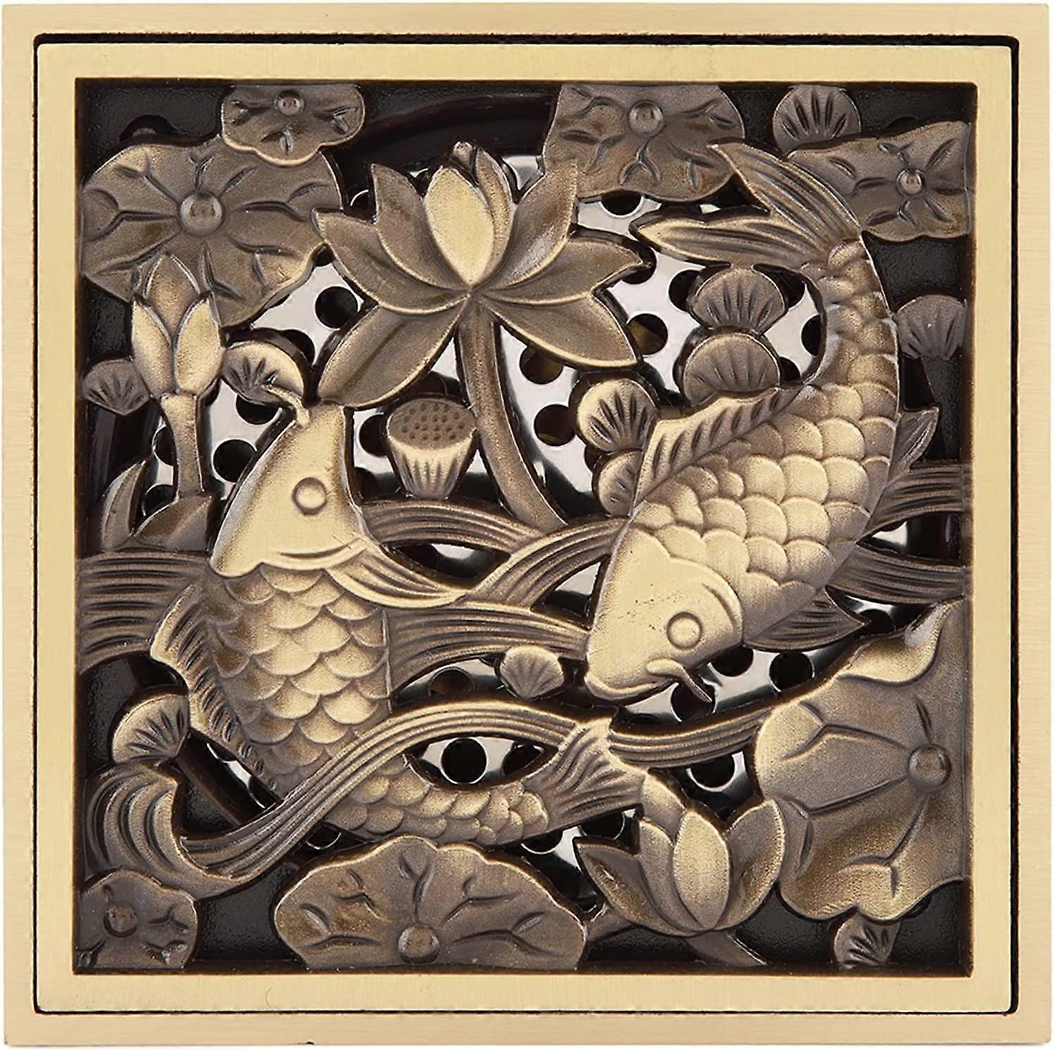 Antieke Messing Doucheval 10cm