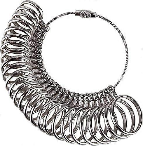 Ring Sizer Ring Sizer Ring Sizer for Measuring Finger Sizes for Rings Sizes (Plastic)