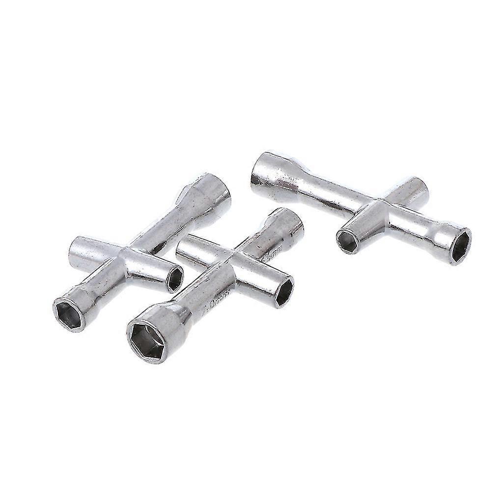 3pcs Hsp 80132 For Cross Wrench Sleeve 4/5/5.5/7mm Spanner M4 For Rc Car Wheel T