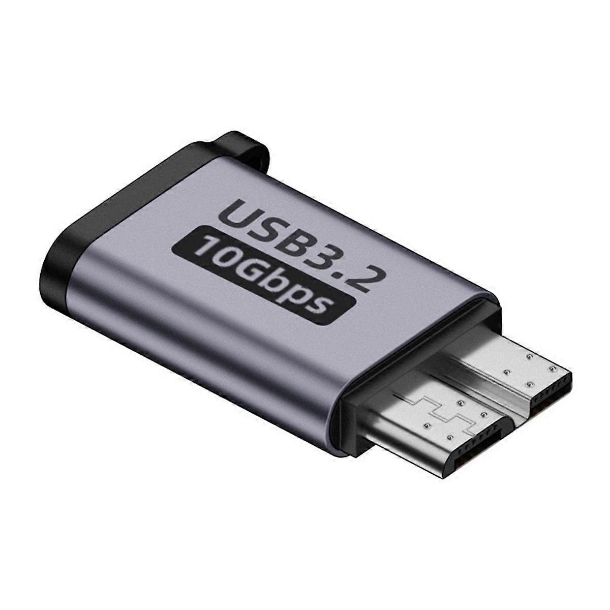 Micro-B Male to Type C Female Adapter Type-C USB3.0 Micro-B Connector for External Hard Drive Disk HDD Cable Adapter