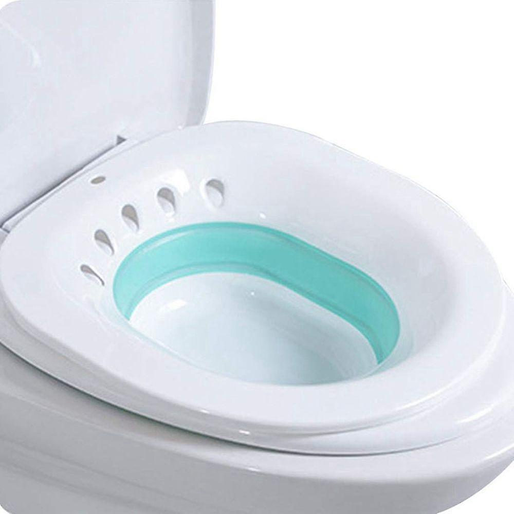 Sitz Bath för toalettsits Bidé Handfat Undvik att sitta på huk Bärbar ångstol RGG