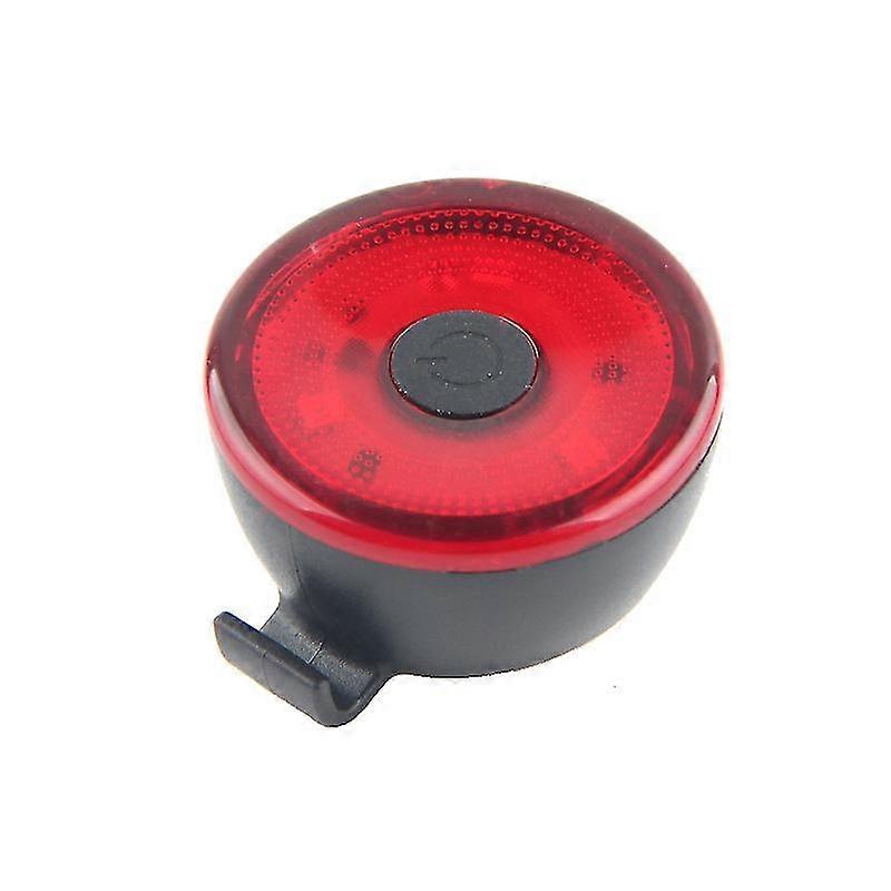 Betterlifefg-bicycle Tail Light Round Tail Light, Bicycle Warning Light, Red, 47*40*22mm