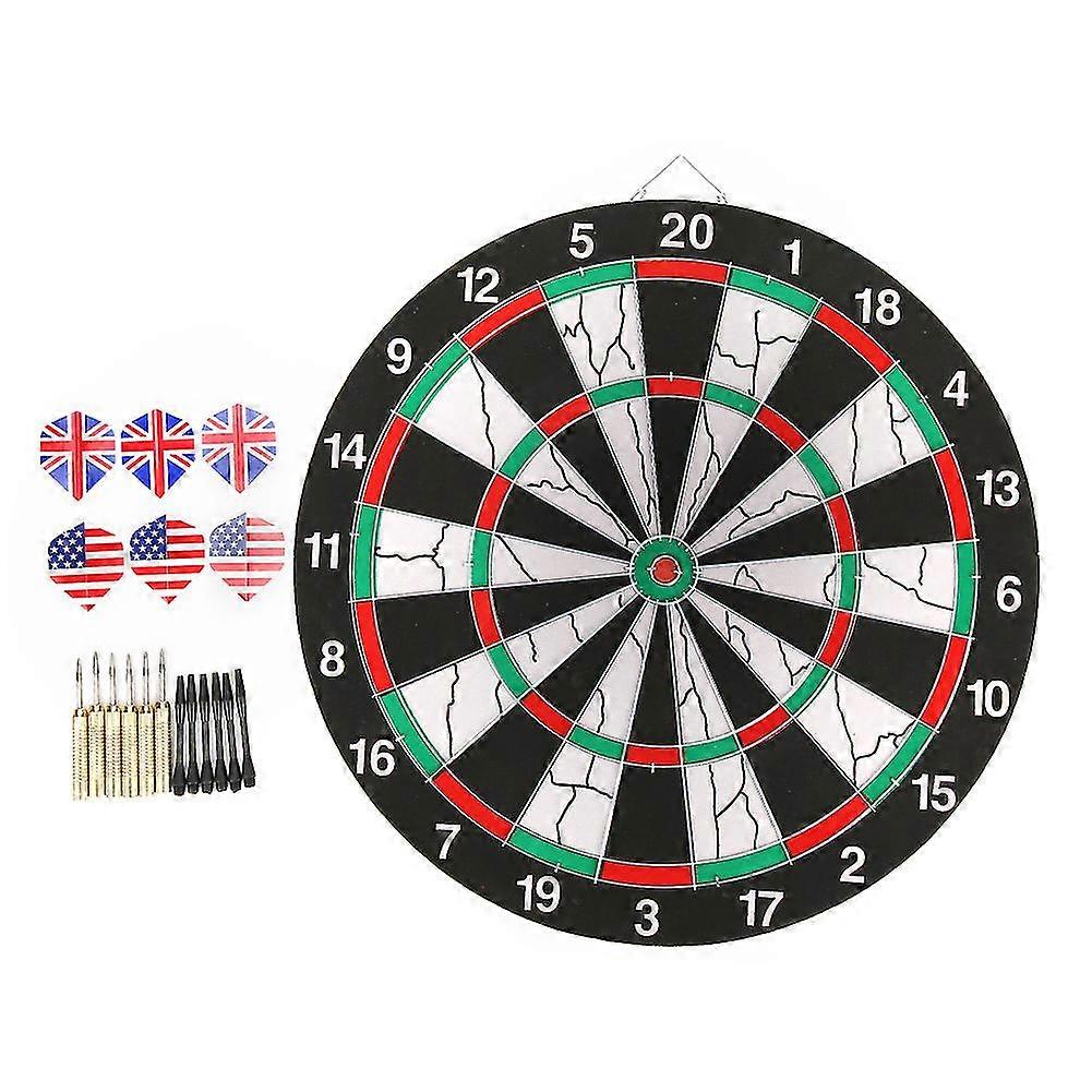 Double‑sided Flocking Dartboard Dart Set Target Game For Ktv Leisure Entertainment