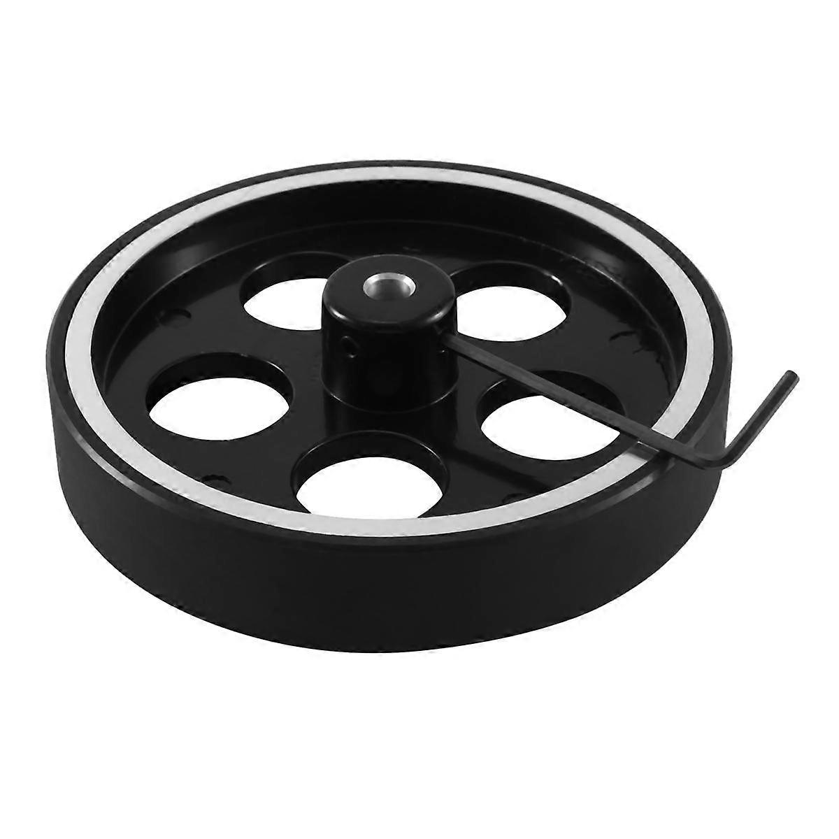 300mmX6mmX18mm 産業用アルミニウムラバー測定エンコーダメーターホイール、産業用エンコーダエンコーダ用