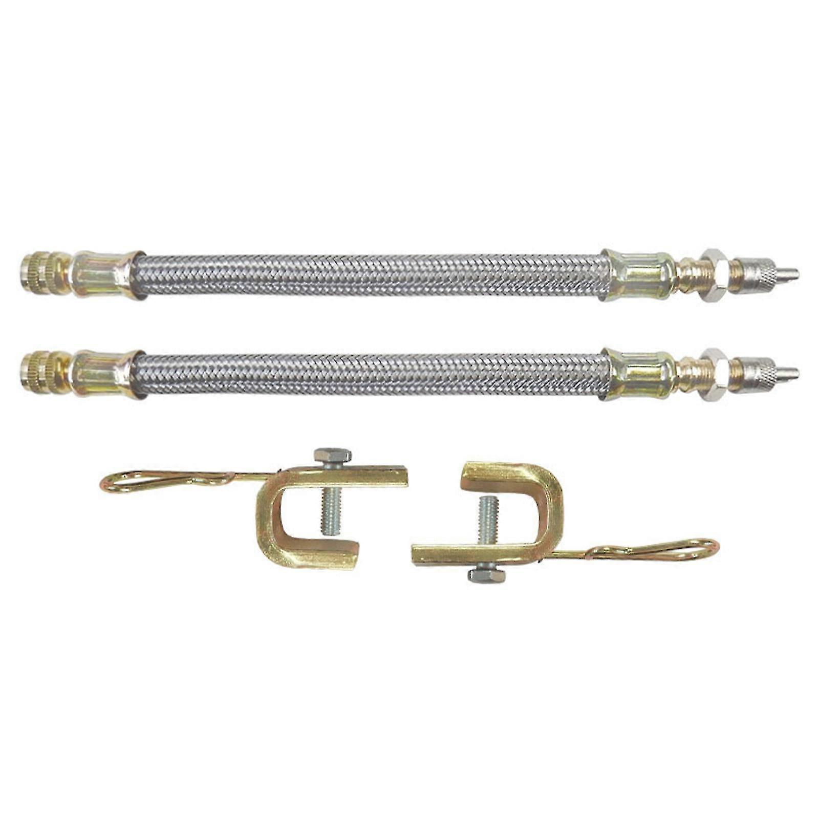 10pcs Valve Stem Extender Set 45 90 135 Degree For Dual Wheels Universal Pickup