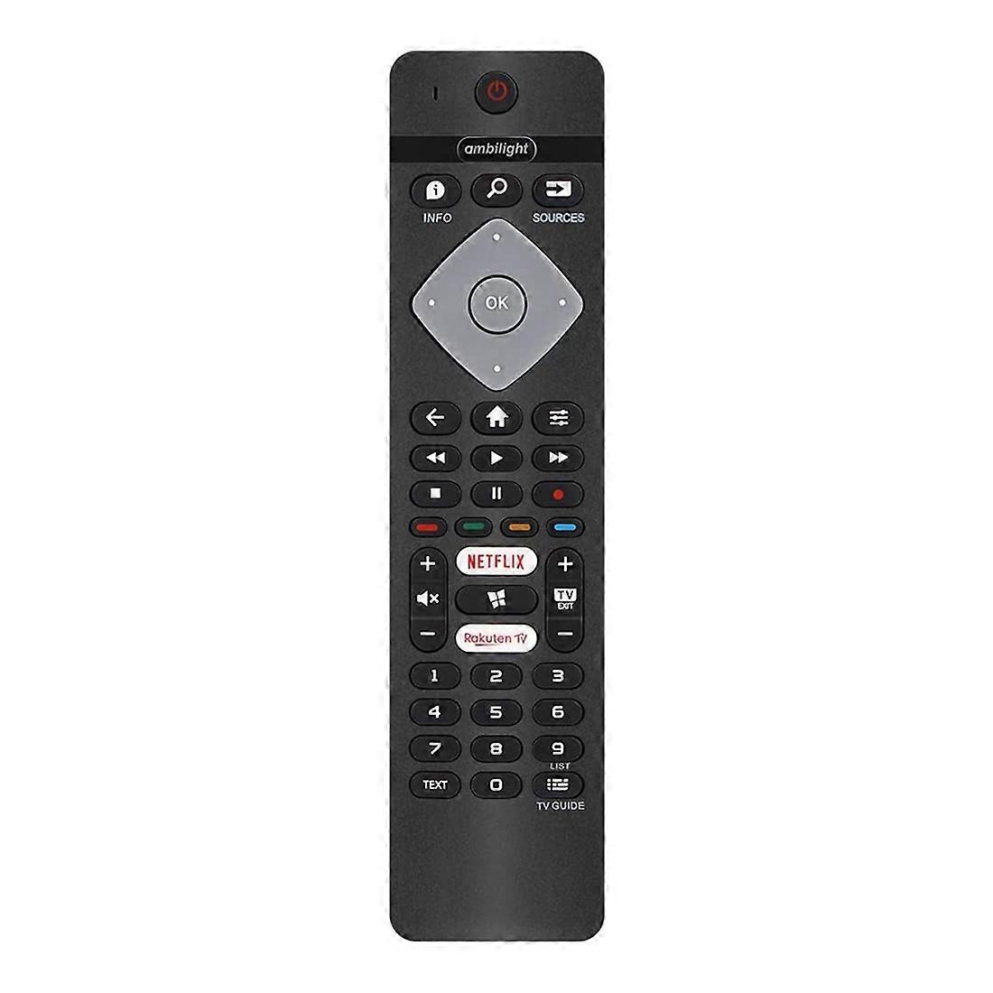 Remote Control Replacement for All Philips Ambilight 4K Smart LED TV 75PUS6754/12 65PUS6754/12 65PUS6704/12 55PUS6754