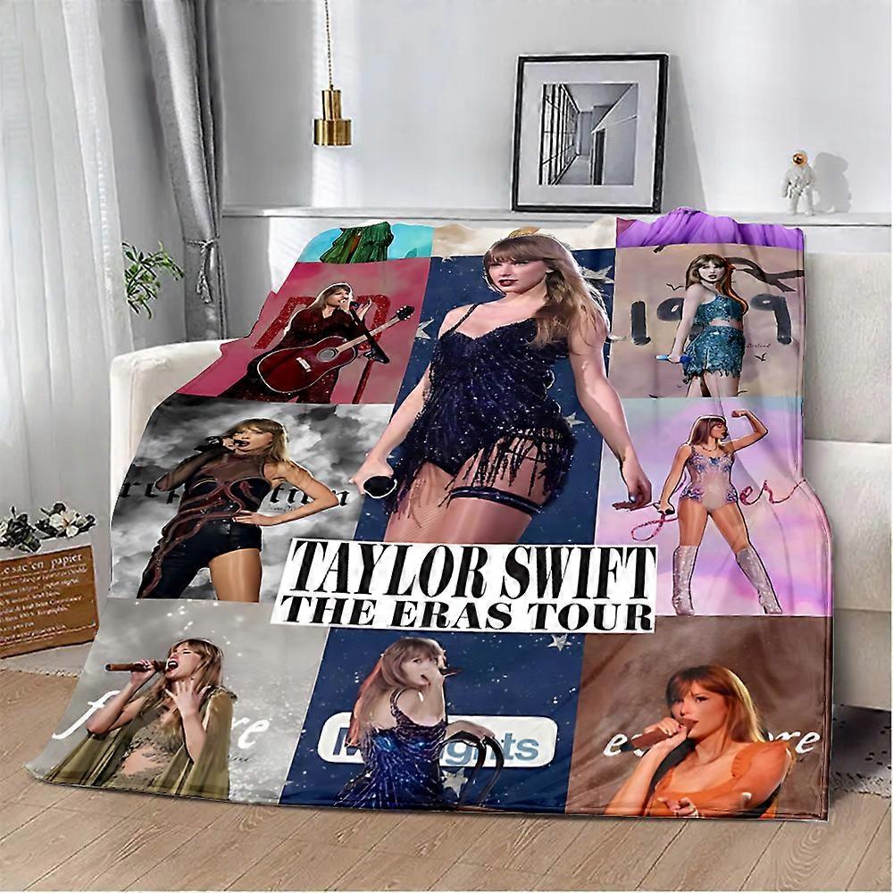 Sød tegneserie trykt tæppe picnic tæpper varmt tæppe bløde s-swifts behageligt tæppe hjem rejse fødselsdag t-taylors gave