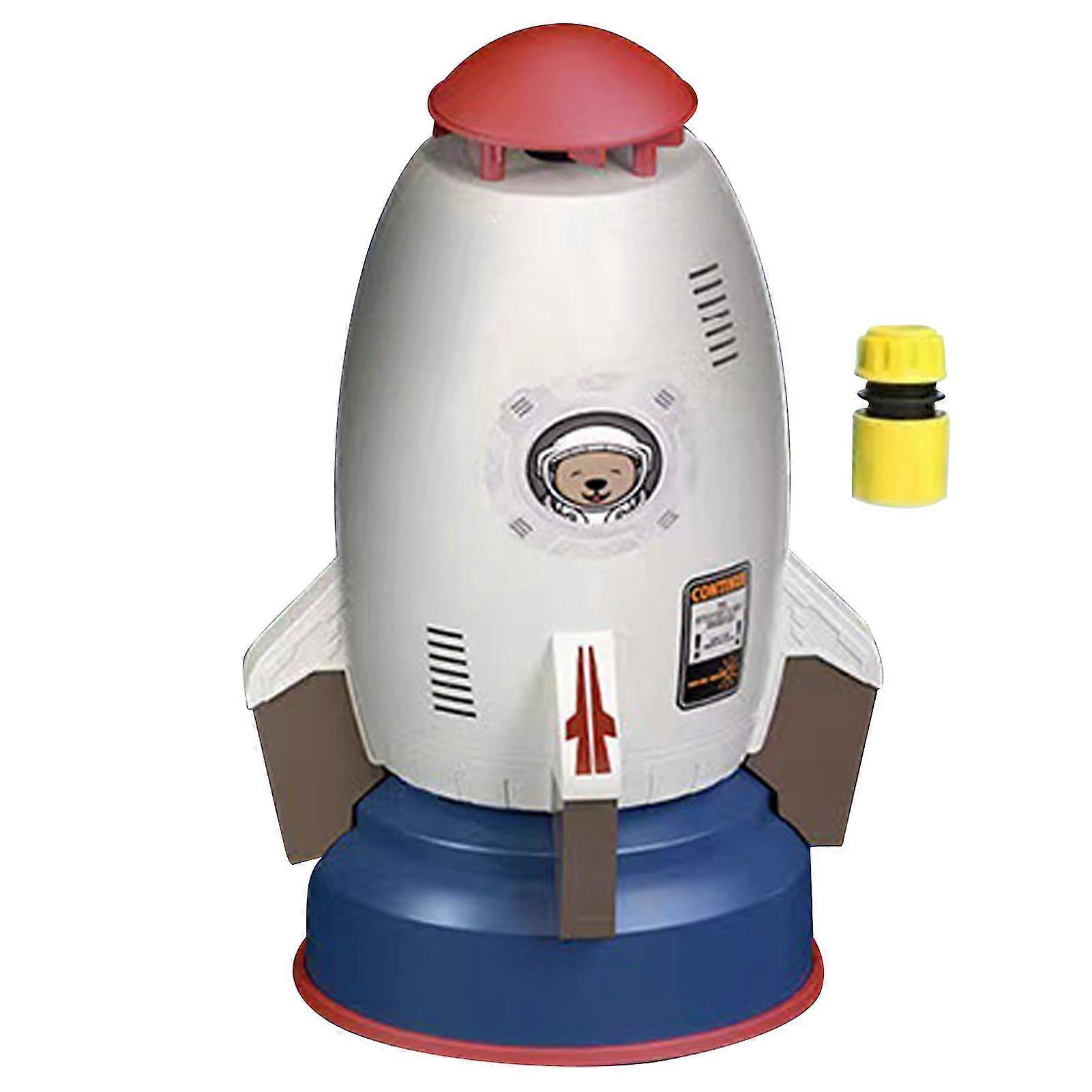 Kids Sprinkler Launcher - White, Easy Operation for Safe Hand-Eye Coordination in Yard and Garden