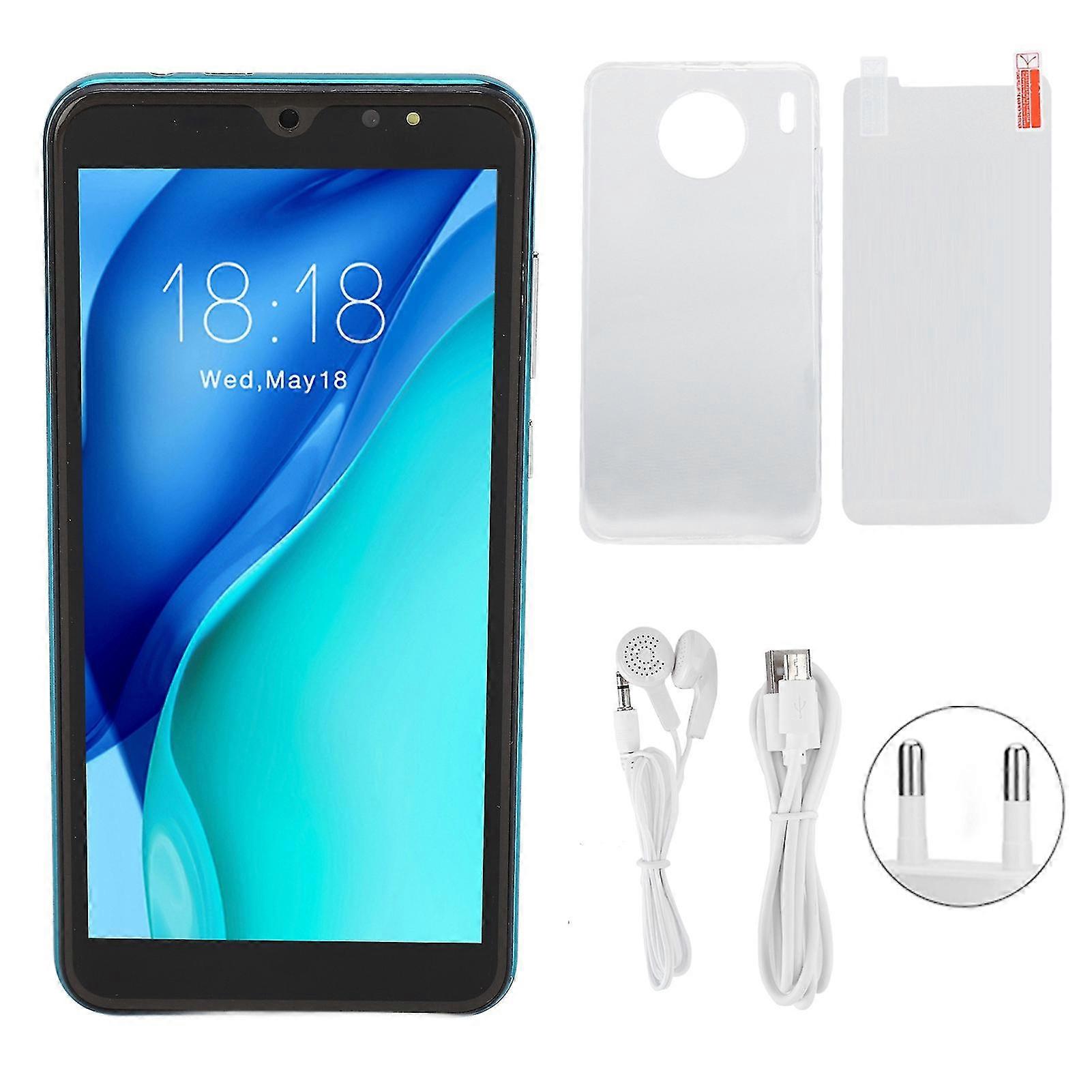 5.72in International Version M30PLUS 3G Smartphone with Android System - Blue EU