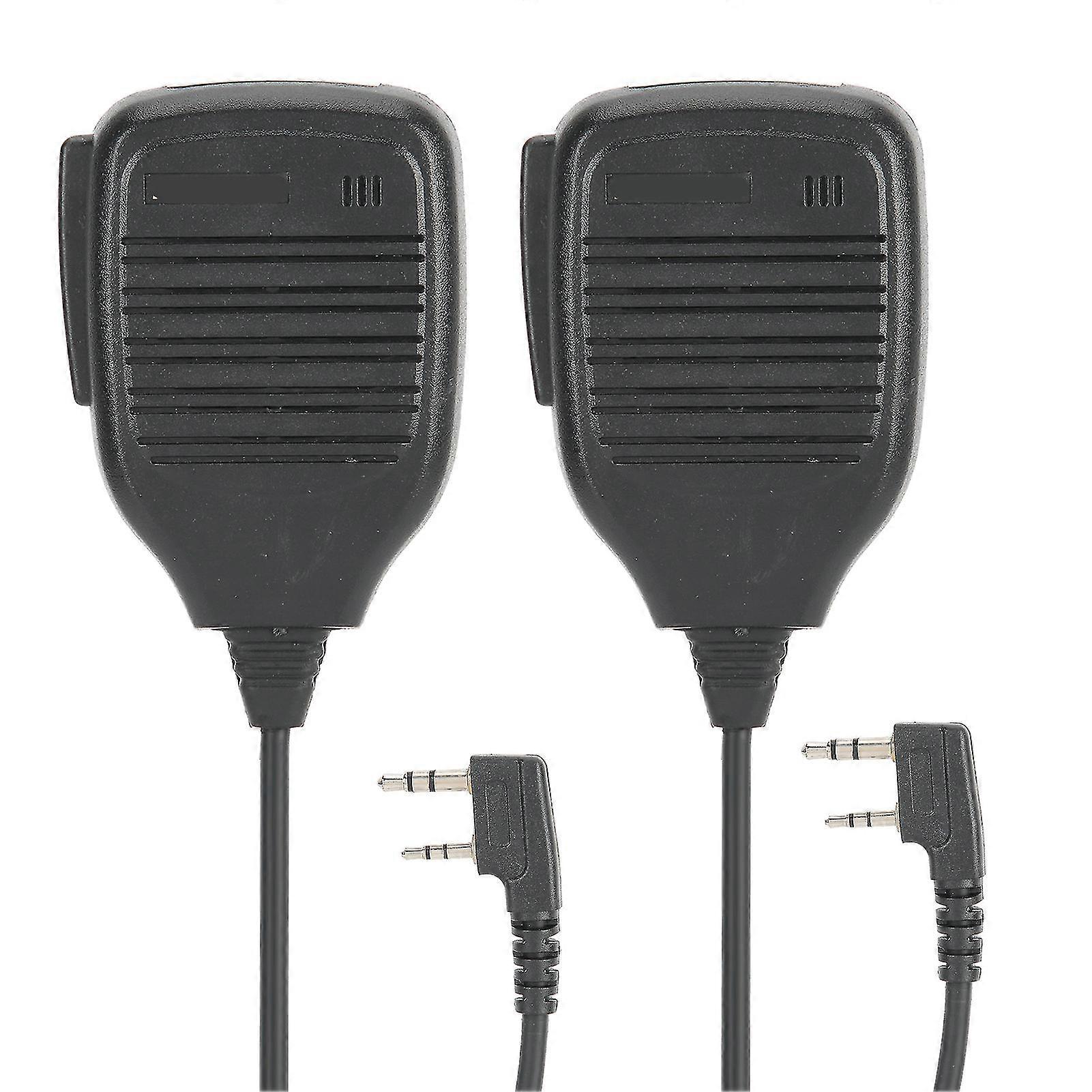 Baofeng 21 K Head Intercom Handheld Walkie Talkie Microphone - 2pcs